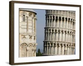 Cathedral and Leaning Tower of Pisa-Fred de Noyelle-Framed Photographic Print