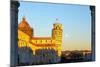 Cathedral and Leaning Tower of Pisa-George Oze-Mounted Photographic Print