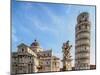 Cathedral and Leaning Tower, Piazza dei Miracoli, Pisa, Tuscany, Italy-Karol Kozlowski-Mounted Photographic Print