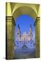 Cathedral and Marien Column, Salzburg, Salzburger Land, Austria, Europe-Markus Lange-Stretched Canvas
