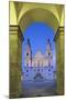 Cathedral and Marien Column, Salzburg, Salzburger Land, Austria, Europe-Markus Lange-Mounted Photographic Print