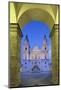 Cathedral and Marien Column, Salzburg, Salzburger Land, Austria, Europe-Markus Lange-Mounted Photographic Print