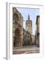 Cathedral and Miguelete Bell Tower, Plaza De La Virgen, Autumn (Fall), Valencia, Spain, Europe-Eleanor Scriven-Framed Photographic Print