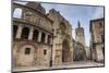 Cathedral and Miguelete Bell Tower, Plaza De La Virgen, Autumn (Fall), Valencia, Spain, Europe-Eleanor Scriven-Mounted Premium Photographic Print