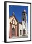 Cathedral and Plaza Del Himno, Bayamo, Cuba, West Indies, Caribbean, Central America-Rolf-Framed Photographic Print