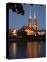 Cathedral and River Odra (River Oder), Old Town, Wroclaw, Silesia, Poland, Europe-Frank Fell-Stretched Canvas