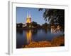 Cathedral and River Odra (River Oder), Old Town, Wroclaw, Silesia, Poland, Europe-Frank Fell-Framed Photographic Print