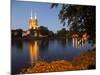 Cathedral and River Odra (River Oder), Old Town, Wroclaw, Silesia, Poland, Europe-Frank Fell-Mounted Photographic Print
