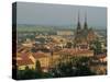 Cathedral and Skyline of the City of Brno in South Moravia, Czech Republic, Europe-Strachan James-Stretched Canvas