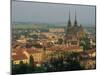 Cathedral and Skyline of the City of Brno in South Moravia, Czech Republic, Europe-Strachan James-Mounted Photographic Print