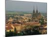 Cathedral and Skyline of the City of Brno in South Moravia, Czech Republic, Europe-Strachan James-Mounted Photographic Print