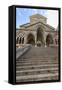 Cathedral and Steps with No People, Amalfi, Costiera Amalfitana (Amalfi Coast), Campania, Italy-Eleanor Scriven-Framed Stretched Canvas