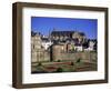 Cathedral and Town, Vannes, Brittany, France-J Lightfoot-Framed Photographic Print