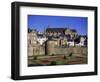 Cathedral and Town, Vannes, Brittany, France-J Lightfoot-Framed Photographic Print