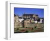Cathedral and Town, Vannes, Brittany, France-J Lightfoot-Framed Photographic Print