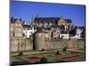 Cathedral and Town, Vannes, Brittany, France-J Lightfoot-Mounted Photographic Print