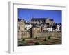 Cathedral and Town, Vannes, Brittany, France-J Lightfoot-Framed Photographic Print