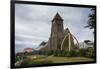 Cathedral and Whalebone Arch, Stanley, capital of the Falkland Islands, South America-Michael Runkel-Framed Photographic Print