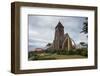 Cathedral and Whalebone Arch, Stanley, capital of the Falkland Islands, South America-Michael Runkel-Framed Photographic Print