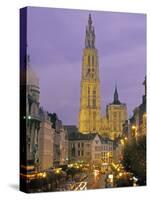 Cathedral at Antwerp, Belgium-Demetrio Carrasco-Stretched Canvas