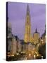 Cathedral at Antwerp, Belgium-Demetrio Carrasco-Stretched Canvas