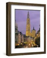 Cathedral at Antwerp, Belgium-Demetrio Carrasco-Framed Photographic Print