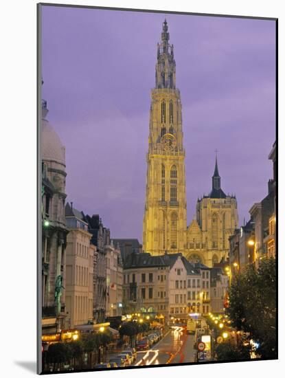 Cathedral at Antwerp, Belgium-Demetrio Carrasco-Mounted Photographic Print