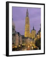 Cathedral at Antwerp, Belgium-Demetrio Carrasco-Framed Photographic Print