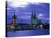 Cathedral at Cologne, North Rhine Westphalia, Germany-Gavin Hellier-Stretched Canvas