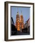 Cathedral at Dusk, Old Town, Wroclaw, Silesia, Poland, Europe-Frank Fell-Framed Photographic Print