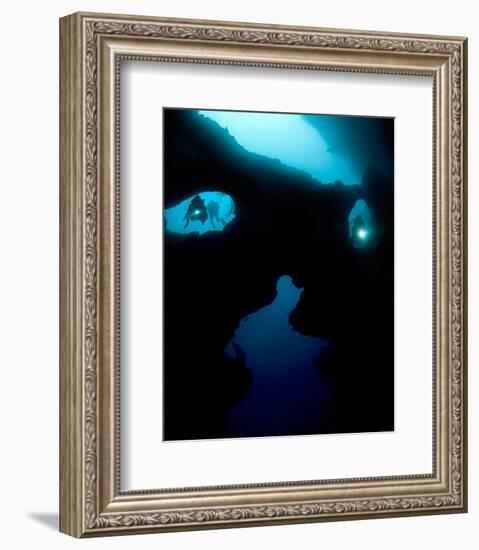 Cathedral at Pescador Island-null-Framed Art Print