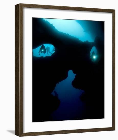 Cathedral at Pescador Island-null-Framed Art Print