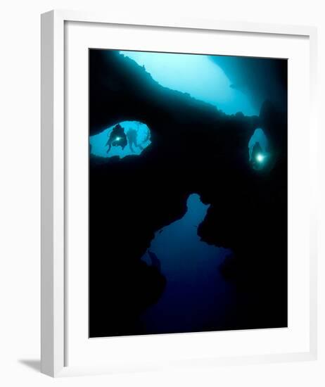 Cathedral at Pescador Island-null-Framed Art Print