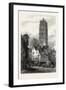 Cathedral at Rodez, the Pyrenees, France, 19th Century-null-Framed Giclee Print