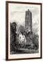 Cathedral at Rodez, the Pyrenees, France, 19th Century-null-Framed Giclee Print
