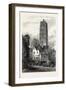 Cathedral at Rodez, the Pyrenees, France, 19th Century-null-Framed Giclee Print