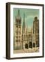 Cathedral at Rouen-null-Framed Art Print