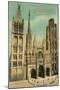 Cathedral at Rouen-null-Mounted Art Print