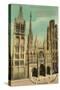 Cathedral at Rouen-null-Stretched Canvas