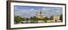 Cathedral at the Riverside, Notre Dame Cathedral, Seine River, Paris, Ile-De-France, France-null-Framed Photographic Print