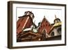 Cathedral at Wawel Hill in Krakow in Poland-jitloac-Framed Photographic Print