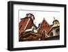 Cathedral at Wawel Hill in Krakow in Poland-jitloac-Framed Photographic Print