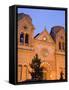 Cathedral Basilica of St. Francis of Assisi, Santa Fe, New Mexico, United States of America, North -Richard Cummins-Framed Stretched Canvas