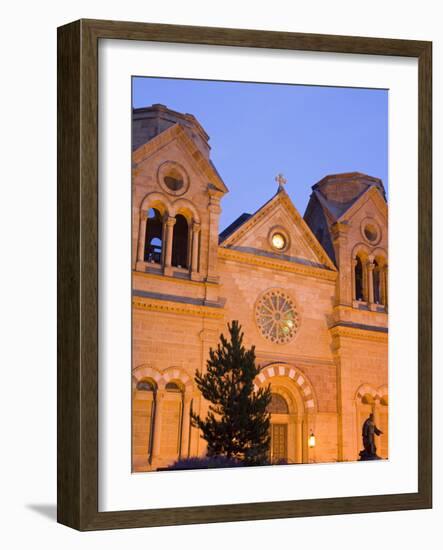 Cathedral Basilica of St. Francis of Assisi, Santa Fe, New Mexico, United States of America, North -Richard Cummins-Framed Photographic Print