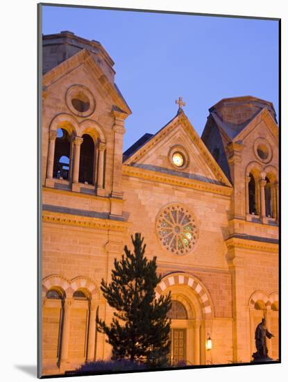 Cathedral Basilica of St. Francis of Assisi, Santa Fe, New Mexico, United States of America, North -Richard Cummins-Mounted Photographic Print