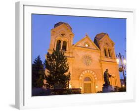 Cathedral Basilica of St. Francis of Assisi, Santa Fe, New Mexico, United States of America, North -Richard Cummins-Framed Photographic Print