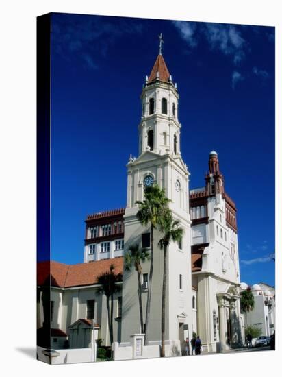 Cathedral Basilica, St. Augustine, Florida, USA-null-Stretched Canvas