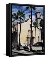 Cathedral, Benicarlo, Valencia, Spain-Sheila Terry-Framed Stretched Canvas
