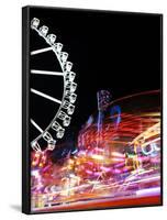 Cathedral, Carousel, Amusement Ride, Motion, Dynamic-Axel Schmies-Framed Photographic Print