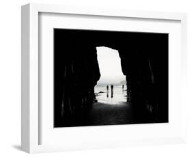 Cathedral Cave, Catlins Coast, South Island, New Zealand-David Wall-Framed Photographic Print